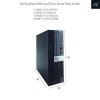 DELL KOMPUTER OPTIPLEX 5070 SFF i5-9600 16GB SSD256GB DVD WIN11PRO - Poleasingowy