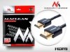 Kabel HDMI Maclean MCTV-702 HDMI 1.4 (M) - HDMI 1.4 (M) ULTRA SLIM, czarny 2m