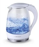 Czajnik szklany Esperanza &quot;Salto angel&quot; 1,7L biały