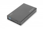 Obudowa Digitus USB 3.0 na dysk SSD/HDD 3.5&quot; SATA III, z zasilaczem, aluminiowa