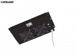 Panel chłodzący Intellinet Rack 19&quot; 2x23W, sufitowy z termostatem