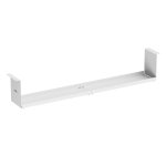 Organizer podbiurkowy na kable Maclean MC-107 W, kompaktowy, max. obciążenie 5kg, biały