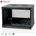 Szafa wisząca TechlyPro ECO 19&quot; 6U/320 zmontowana, czarna