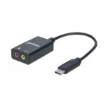 Karta dźwiękowa zewnętrzna Manhattan Audio Stereo 2.1 / USB-C
