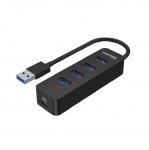 OUTLET: HUB USB-A Unitek H1117A 4xUSB-A 3.1, aktywny, 10W - USZ OPAK