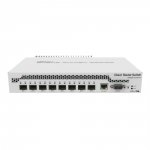Switch zarządzalny MikroTik CRS309-1G-8S+IN 1x1GbE 8x10GbE SFP+ RS232 PoE