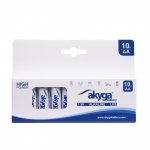 Bateria alkaliczna Akyga AKY2067 AA LR6 Zn-MnO2, 1.5V/3050mAh 10szt/kartonik