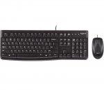 OUTLET: Zestaw klawiatura+mysz Logitech Desktop MK120 USB czarny układ niemiecki - OTW OPAK