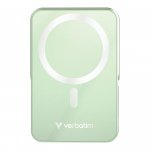 Powerbank Verbatim Charge 'n' Go Magnetic Wireless with Stand 10000mAh USB-C PD 3.0 Green