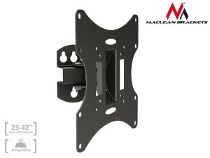 Uchwyt do telewizora lub monitora Maclean MC-501A B 23-50&quot; 30kg czarny max VESA 200x200