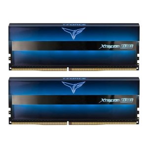 Pamięć DDR4 Team Group T-FORCE XTREEM ARGB 64GB (2x32GB) 3200MHz CL16 1,35V Niebieska