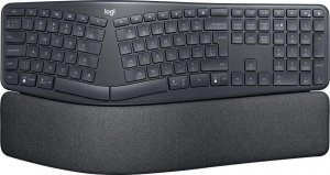 Klawiatura bezprzewodowa Logitech ERGO K860 czarna ergonomiczna