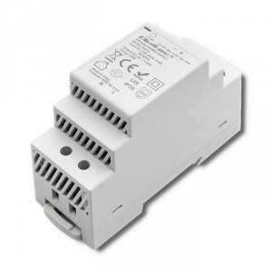Zasilacz na szynę DIN Qoltec | 30W | 24V | 1.25A | Szary