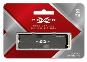 Dysk SSD Silicon Power XPOWER XD80 2TB M.2 2280 PCIe Gen3x4 NVMe (3400/3000 MB/s)