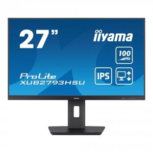Monitor iiyama 27&quot; ProLite XUB2793HSU-B7 IPS FHD 100Hz HDMI DP HUB głośniki