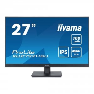 Monitor iiyama 27&quot; ProLite XU2792HSU-B6 IPS FHD 100Hz HDMI DP HUB głośniki