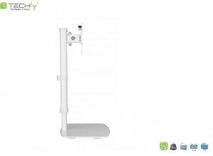 Uchwyt biurkowy Techly 17&quot;-27&quot;, 6kg pionowy