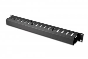 Organizator kablowy DIGITUS 19&quot; 1U 40/70 (RAL 9005)