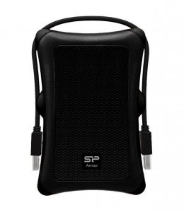 Dysk zewnętrzny Silicon Power ARMOR A30 1TB 2,5&quot; 5400 USB 3.0 BLACK / PANCERNY / wstrząsoodporny
