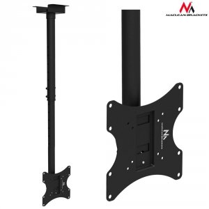 Uchwyt do telewizora sufitowy Maclean MC-580 23-42&quot; 50kg czarny max VESA 200x200