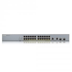 Switch zarządzalny Zyxel GS1350-26HP 24x10/100/1000 2xComboSFP PoE RJ45