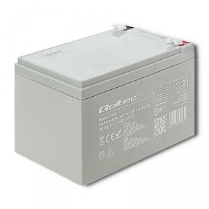 Akumulator AGM Qoltec 12V | 14Ah