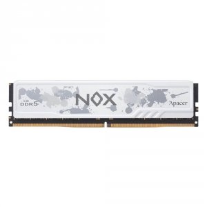 Pamięć DDR5 Apacer NOX 16GB (1x16GB) 6400MHz CL32 1,4V Biała XMP