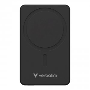 Powerbank Verbatim Charge 'n' Go Essentials Magnetic Wireless 10000mAh USB-C PD 3.0 Black
