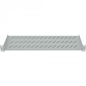 Półka do szafy 19&quot; Intellinet 150mm 1U perforowana, szara