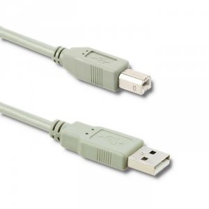 Kabel USB 2.0 Qoltec A męski | B męski | 0,5m