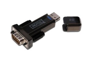 Konwerter DIGITUS DA-70156 USB 2.0/RS232 M/M