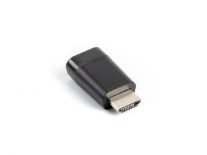 Adapter Lanberg AD-0016-BK HDMI-A (M) -&gt; VGA (F) czarny