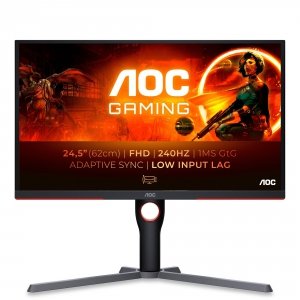 Monitor AOC 24,5&quot; 25G3ZM/BK 2xHDMI DP