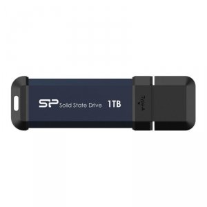 Dysk zewnętrzny SSD Silicon Power MS60 1TB USB 3.2 Gen 2 600/500 MB/s Niebieski