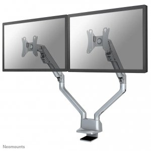Uchwyt biurkowy do ekranów Neomounts FPMA-D750DSILVER2 8 kg srebrny max VESA 100x100