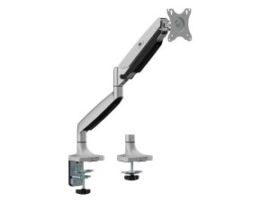 Uchwyt do monitora Maclean MC-969 podwójne ramię, ze sprężyną gazową, 17&quot;-45&quot;, 16 kg