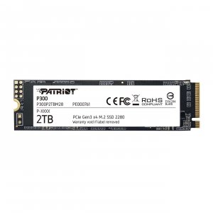 Dysk SSD Patriot P300 2TB M.2 2280 PCIe Gen3 x4 NVMe (2100/1650 MB/s)