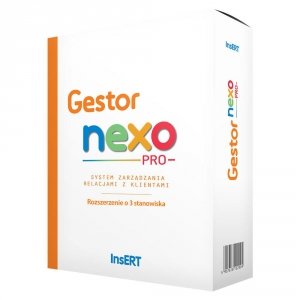 Licencja InsERT - Gestor NEXO PRO rozszerzenie o 3 stanowiska