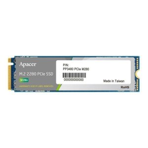 Dysk SSD Apacer PP3480 1TB M.2 PCIe NVMe Gen3 x4 2280 (2450/2000 MB/s), TLC 3D NAND