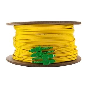 Patchcord Światłowodowy Qoltec SC/APC-SC/APC SM9/125 G652D 140m