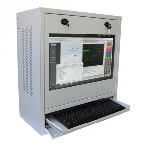 Szafa wisząca Techly na komputer przemysłowy i monitor 22&quot; LED/LCD
