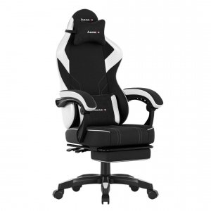 OUTLET: Fotel gamingowy Huzaro Force 3.7 White Carbon - USZ OPAK