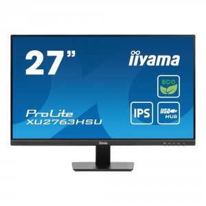 Monitor iiyama 27&quot; ProLite XU2763HSU-B1 IPS 100Hz HDMI DP 2xUSB-A USB-B głośniki