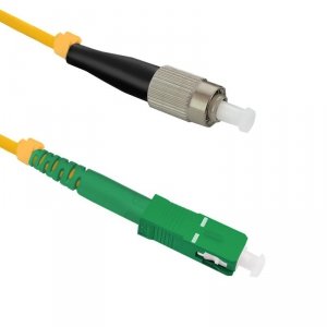 Patchcord Światłowodowy Qoltec FC/UPC-SC/APC SM 9/125 G652D 15m