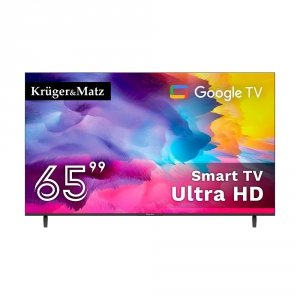 Telewizor Kruger&amp;Matz 65" UHD Google TV 5.0 DVB-T2/T/C H.265 HEVC