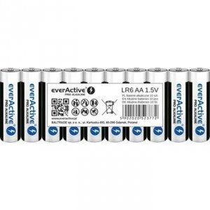 Baterie alkaliczne AA/LR6 everActive Pro Alkaline 10 sztuk