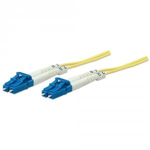 Światłowód krosowy Intellinet LC-LC duplex 9/125 OS2, SM 10m