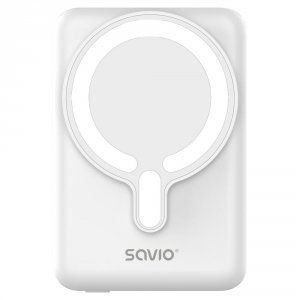 Powerbank SAVIO BA-13 10000 mAh biały