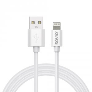 Kabel USB-A do Lightning SAVIO CL-193 2m