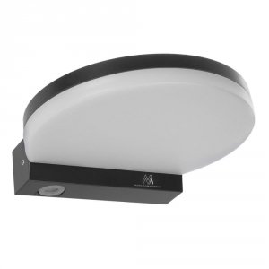 Lampa LED Maclean MCE346 GR, kolor szary, 15W, IP65, 1300lm, barwa neutralna biała (4000K)